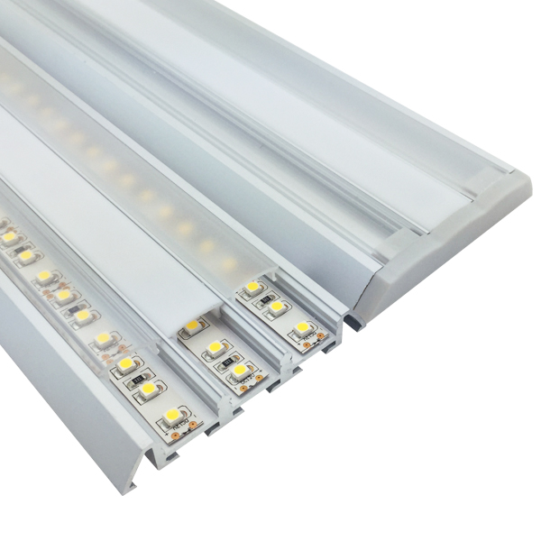 Aluminum LED Light Channel For 12mm LED Strip Lights Aluminum LED Light Channel For 12mm LED Strip Lights